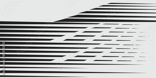 The black striped background image is very nice