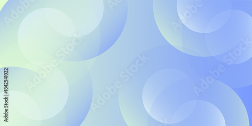 Abstract minimalist banner background blue and green smooth gradient color. Pastel colorfull design
