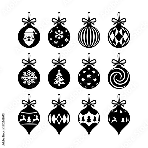 Modern Minimal Festive Vector Christmas Designs