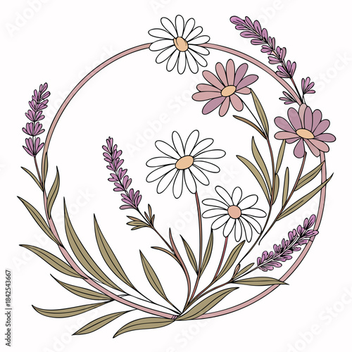 abstract floral background
