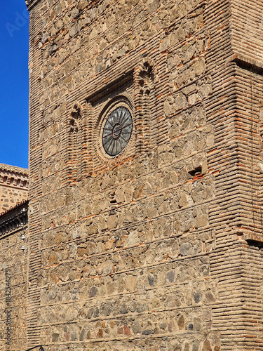streets of the tourist city of Toledo, Spain