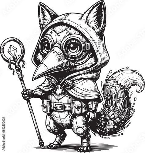 The Fox is the plague Doctor