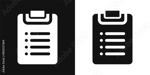 List Simple and clear vector icon illustrating an essential idea or function