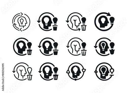 Design Thinking Icons. The role of design thinking in reducing w