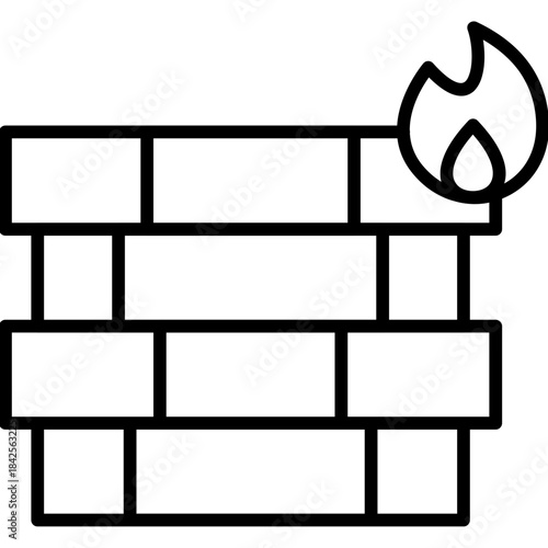 Firewall Icon