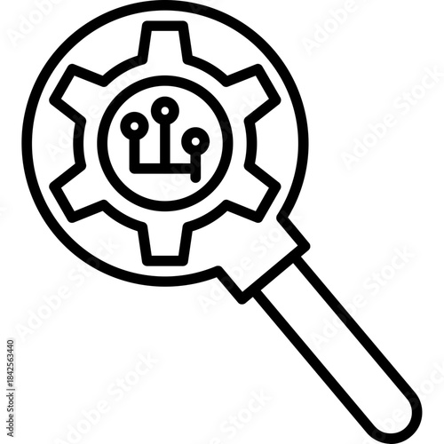 Factor Analysis Icon