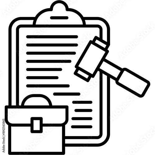 Legal Compliance Icon