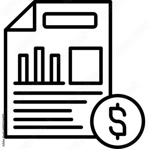 Financial Modeling Icon