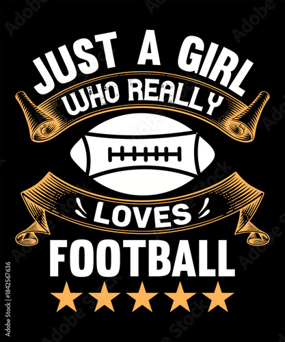 just a girl who really loves football