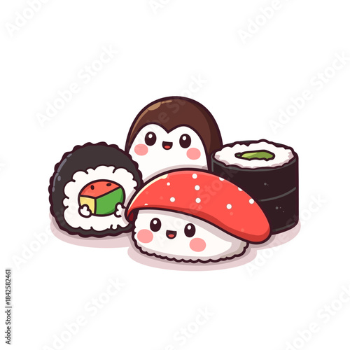 Cute Sushi Design Very Cool