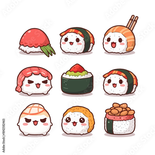 Cute Sushi Design Very Cool