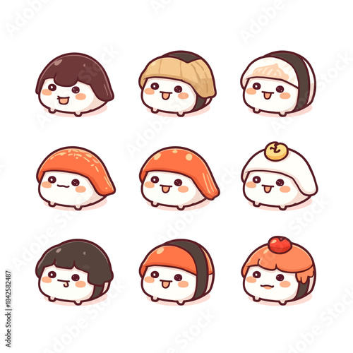 Cute Sushi Design Very Cool