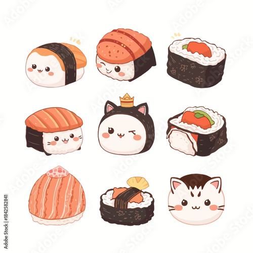Cute Sushi Design Very Cool