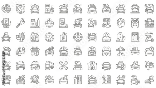 Business web icons set collection illustration design pattern with people symbol sign vector arrows for internet computer travel