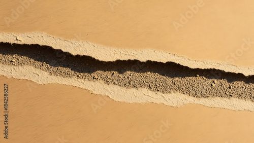 Fototapeta Naklejka Na Ścianę i Meble -  Sand dune with deep shadow