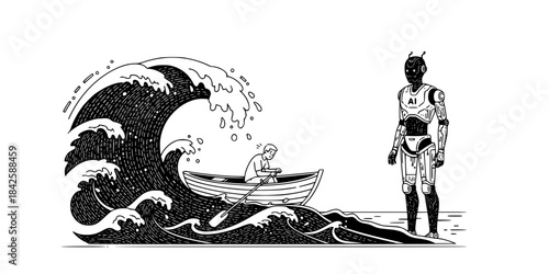 Digital Storm: Human Instability in the Face of AI Disruption. Workforce Crisis.