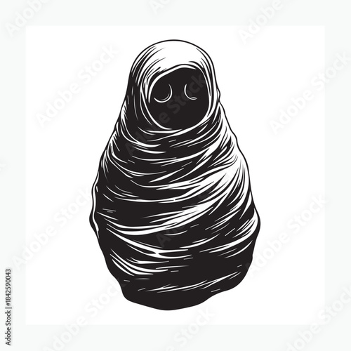 cocoon vector illustration