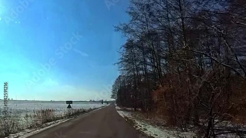 road in winter