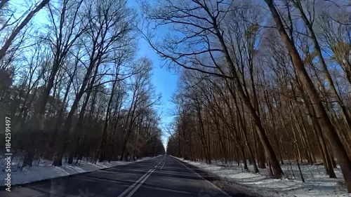 road in winter