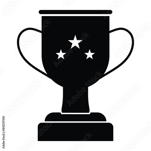 Trophy icon. Trophy cup, winner cup, victory cup icon. Reward symbol sign for web and mobile eps 10