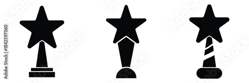 Trophy icon. Trophy cup, winner cup, victory cup icon. Reward symbol sign for web and mobile eps 10