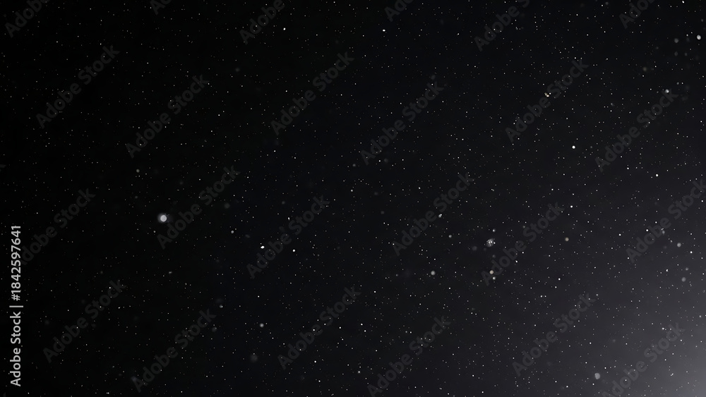 Fototapeta premium A starry night sky with twinkling stars and galaxy