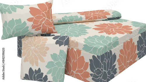 Vector file icon representing scalable graphics and digital design isolated on white background, Vector, illustration