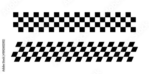 checkered pattern resembling a rally flag, creating a dynamic visual effect, ideal for sports, racing, and automotive design