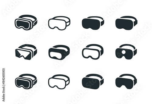 Technology Gadget Icons. technology gadgets. Icon set. Set Logo