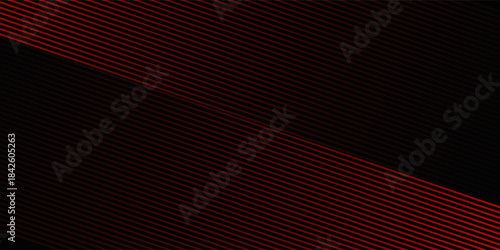 abstract black background with diagonal lines, red color