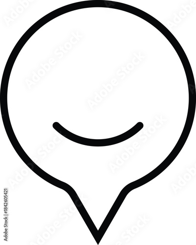 Colorful Chat Message Icon – Modern Interface Design