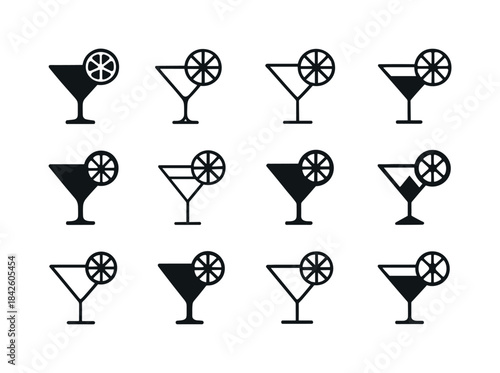 New Year's Logo Array. New Year