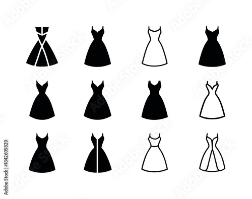 Luxurious Logo Showcase. Luxury boutique. Icon set. Set Logo of