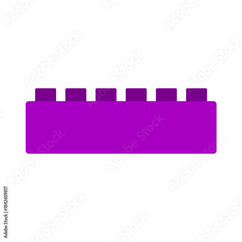 Toy Building Block Illustration