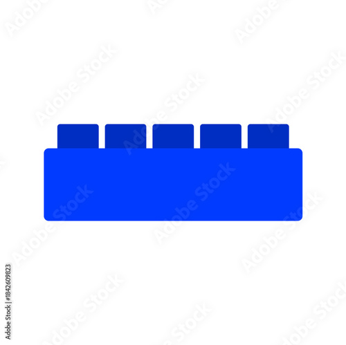 Toy Building Block Illustration