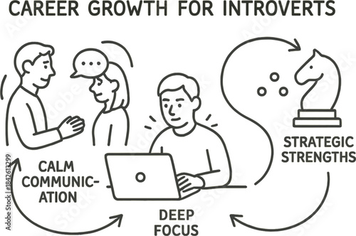 Career Growth for Introverts – Deep Focus, Calm Communication and Strategic Strengths