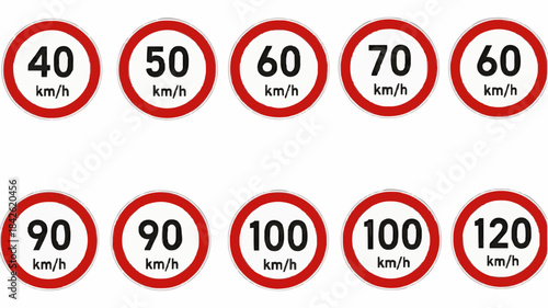 What Each Speed Limit from 40 km/h to 90 km/h Means for Drivers