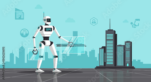 Artificial intelligence and the innovative building blocks of futuristic cityscapes construction