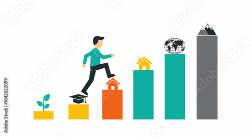 Healthy Daily Habits Illustration