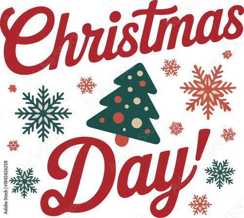 Christmas Day T-shirt design, Mother Baby Nurse Christmas T-shirt Design Vector