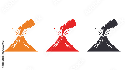 Industrial Robot Arm Icon Set – Factory Automation Mechanical Vector