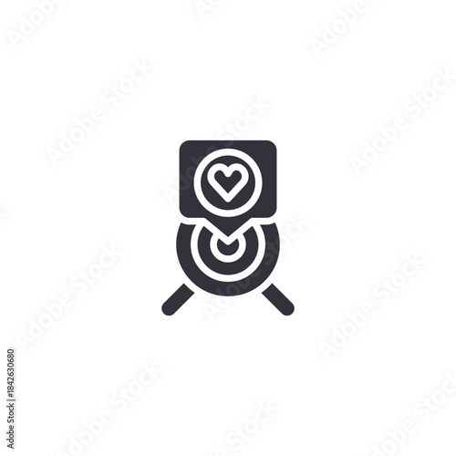 Personal goal review icon representing self evaluation, progress tracking, performance analysis, and development planning.