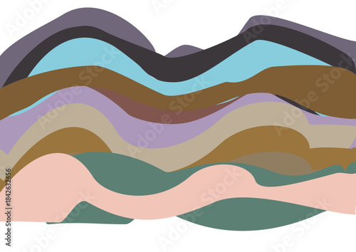 vector illustration of a wave