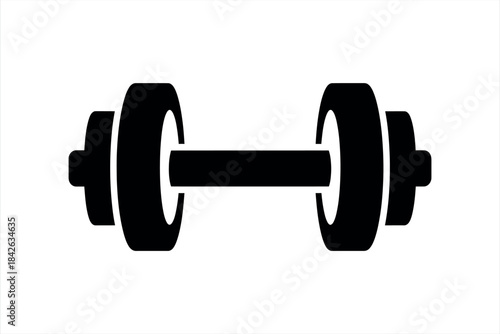 Dumbbell Fitness Weightlifting Icon