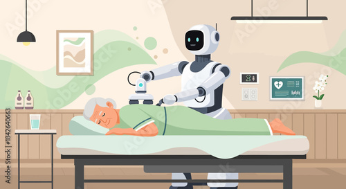 Futuristic elder care: Advanced healthcare robotics for senior well-being and rehabilitation