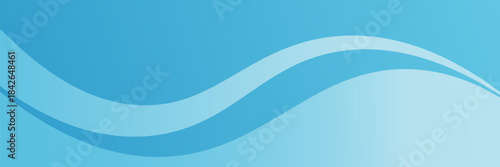 Light blue wave abstract backround. Vector illustration