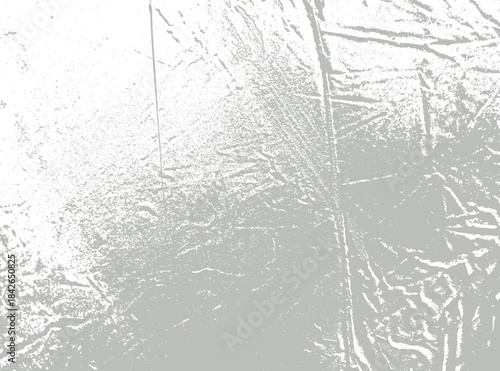 Vector concrete texture. Folded surface background for banner design, architecture flyer, poster template. Grey textured effect. Сreased pattern. Urban stone backdrop. Monochrome industrial surface.