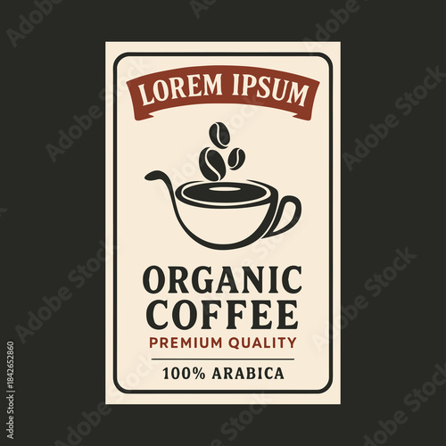 Coffee Label Design and Packaging Design 
