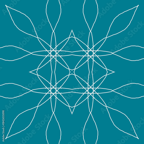 Seamless Christmas snowflake pattern. Christmas texture. New Year's snowflake texture Merry Christmas. Happy New Year.