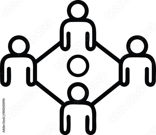 social network concept